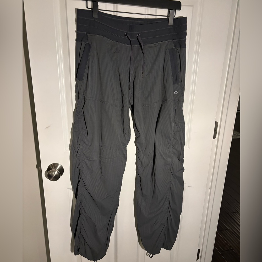 Lululemon Grey Lined Studio Pants, Size 10